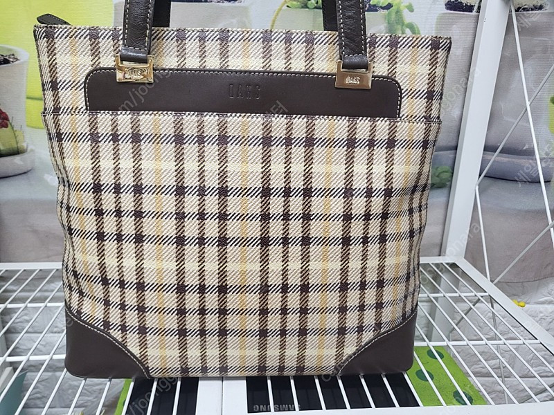 닥스 토트백 여성가방 체크무늬 숄더백 GB12--1