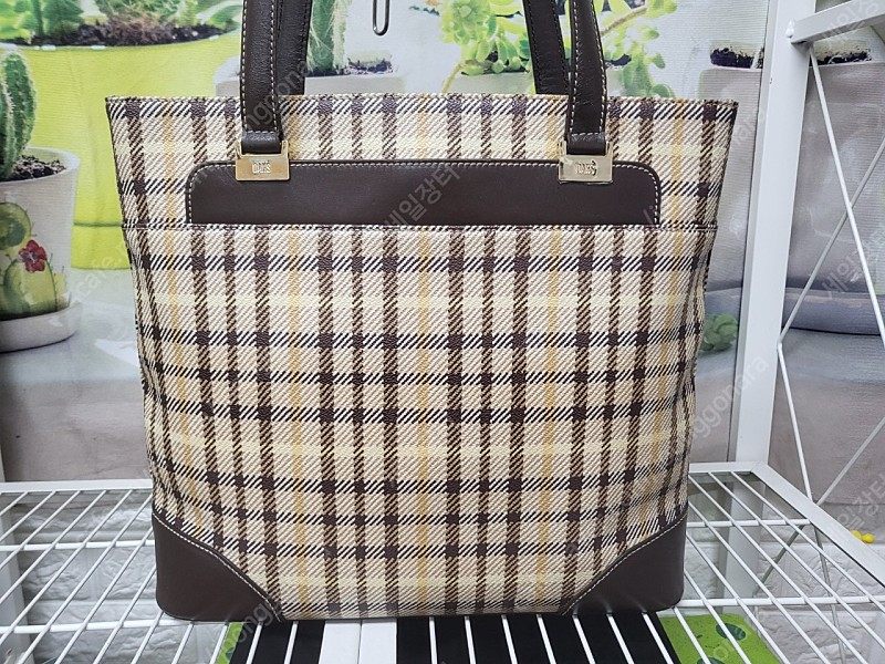 닥스 토트백 여성가방 체크무늬 숄더백 GB12--5