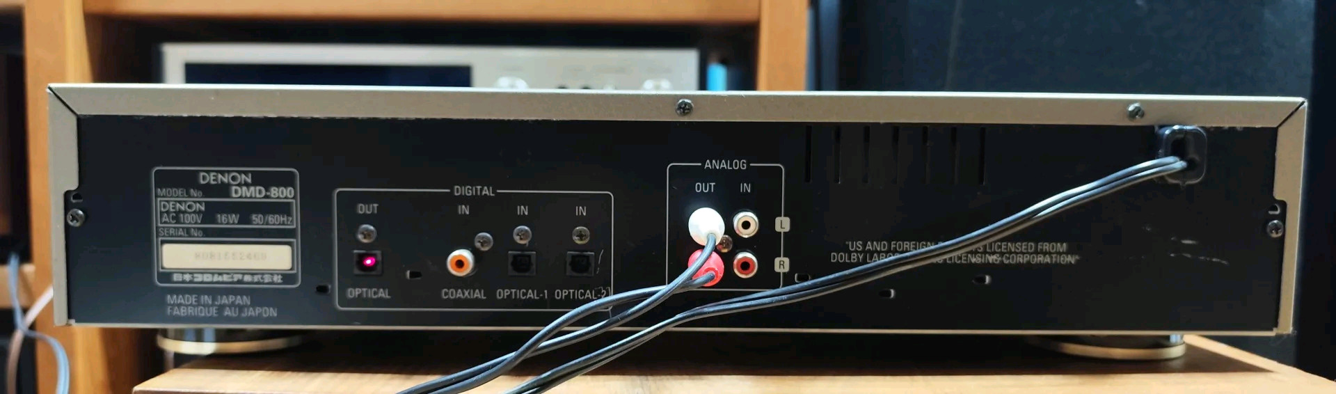 DENON DMD-800 및 MD디스크 100매--1