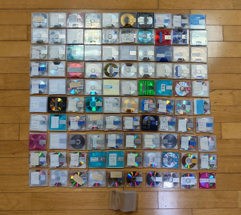 DENON DMD-800 및 MD디스크 100매--3