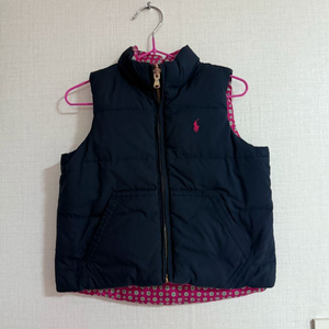 폴로 유아 리버시블 패딩 조끼 3T