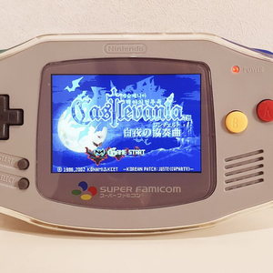 닌텐도 게임보이 어드밴스 GBA 백라이트 개조 이미지