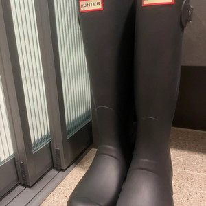 헌터 오리지널 톨 무광 240 블랙 / 숏 260 네이비