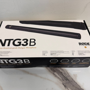 <판매/미개봉> 로데 RODE NTG3B 콘덴서 샷건마이크 이미지