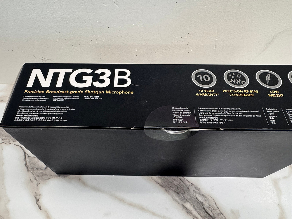 <판매/미개봉> 로데 RODE NTG3B 콘덴서 샷건마이크 이미지