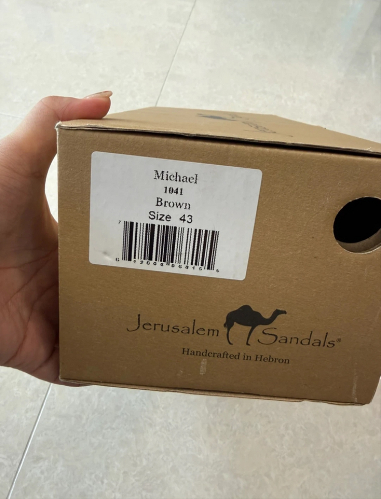 (새상품) 예루살렘 샌들 michael--4