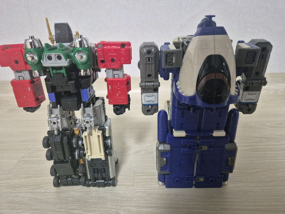 반다이dx 초합금 구급전대 고고파이브 빅토리로보--1