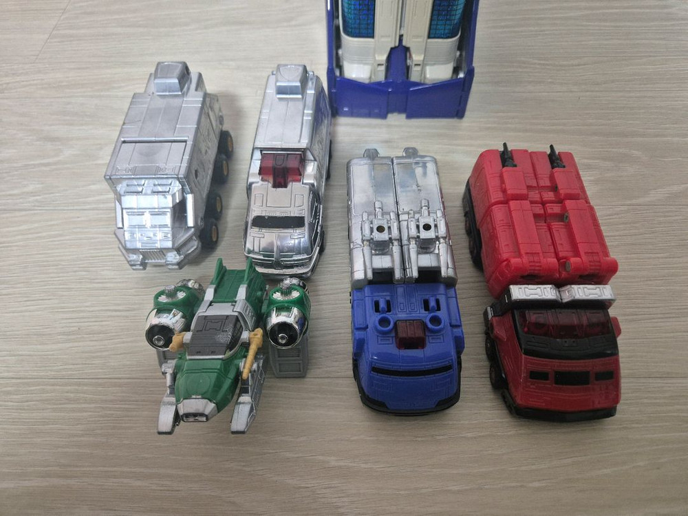 반다이dx 초합금 구급전대 고고파이브 빅토리로보--2