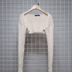 다이애그널 크롭 볼레로 니트가디건 (봄) 이미지