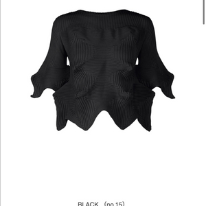 이세이미야케 3월 링키지 새상품 탑 블랙