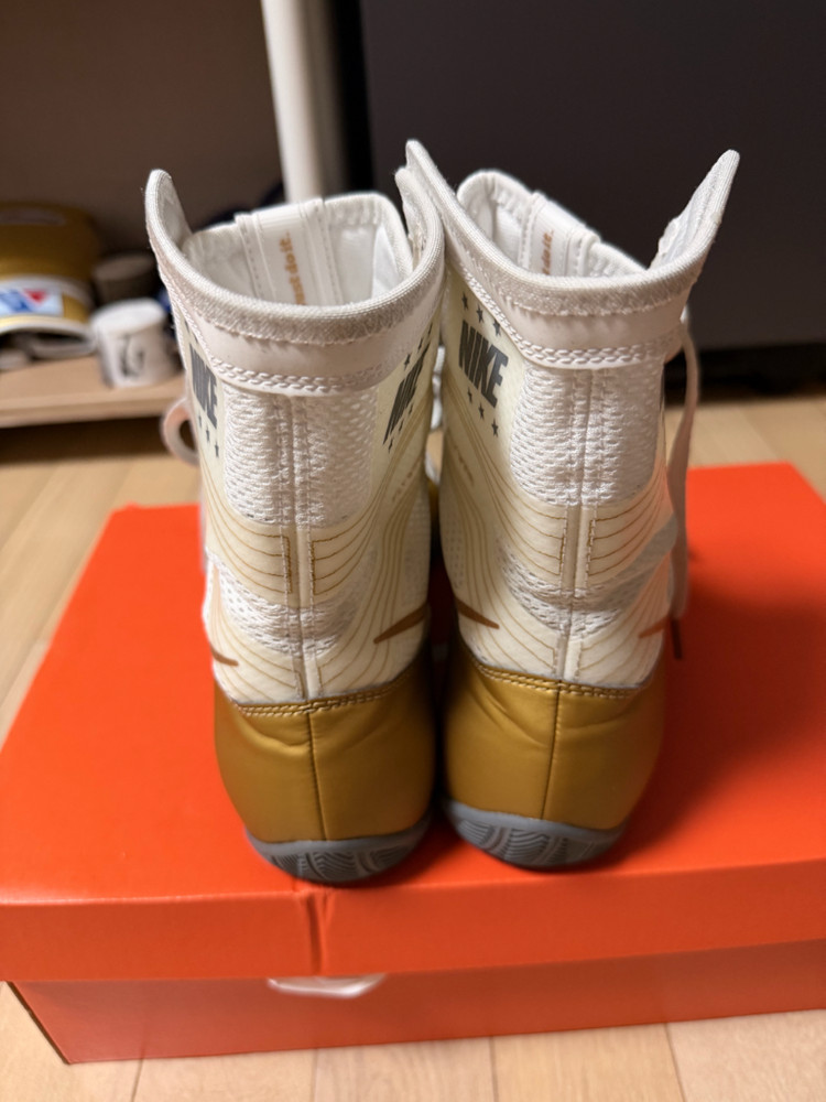 나이키 하이퍼 ko1 화이트 골드 270 복싱화--6