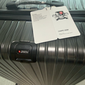 몽크로스(까르페디엠)하드케이스 캐리어 28인치,차콜