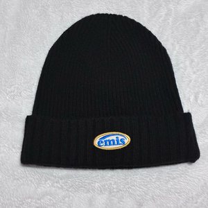 [새상품] 이미스 emis 미니 와펜 비니 블랙