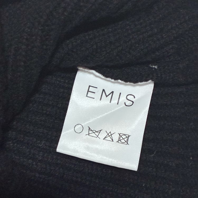 [새상품] 이미스 emis 미니 와펜 비니 블랙--2