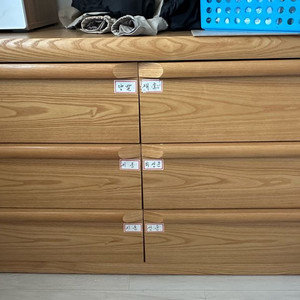 원목 6단 서랍장 이미지