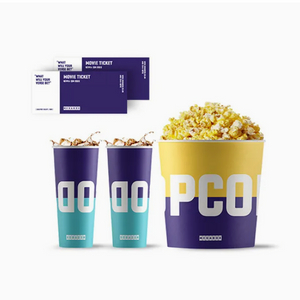 메가박스 2인 예매+콤보 4천원 할인쿠폰(팝콘L+음료2)/왕과사는남자 호퍼스 아르코 매드댄스오피스 헤일메리 이미지