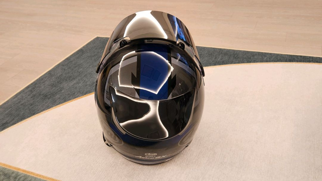 아라이 아스트로 gx 페이스블루 L사이즈 판매.--5