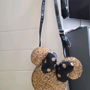 디즈니 미니마우스 스팽글 크로스백 새상품