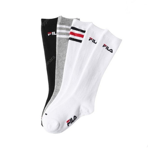 휠라 정품 FILA 아동 니삭스 반스타킹 5켤레 이미지