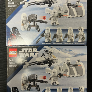 레고 75320 스노우 트로퍼 배틀팩 미개봉 세제품 (2개 일괄)