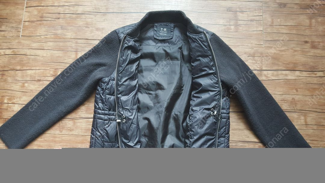 남성 여성 55 150 TH 컴퍼티 투톤 경량패딩 점퍼 쟈켓 남녀공용 이미지