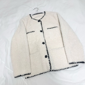 LIST 리스트 퍼자켓 아이보리 55 이미지