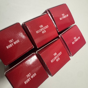 [새상품] 맥 레트로매트 립스틱 올파이어드, 루비우, 릴렌 레드,데인저러스