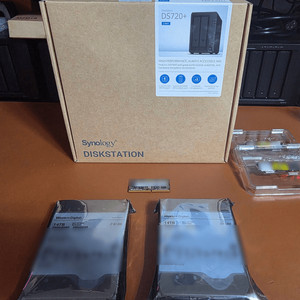 시놀로지 DS720+ WD 울트라스타 28TB 이미지