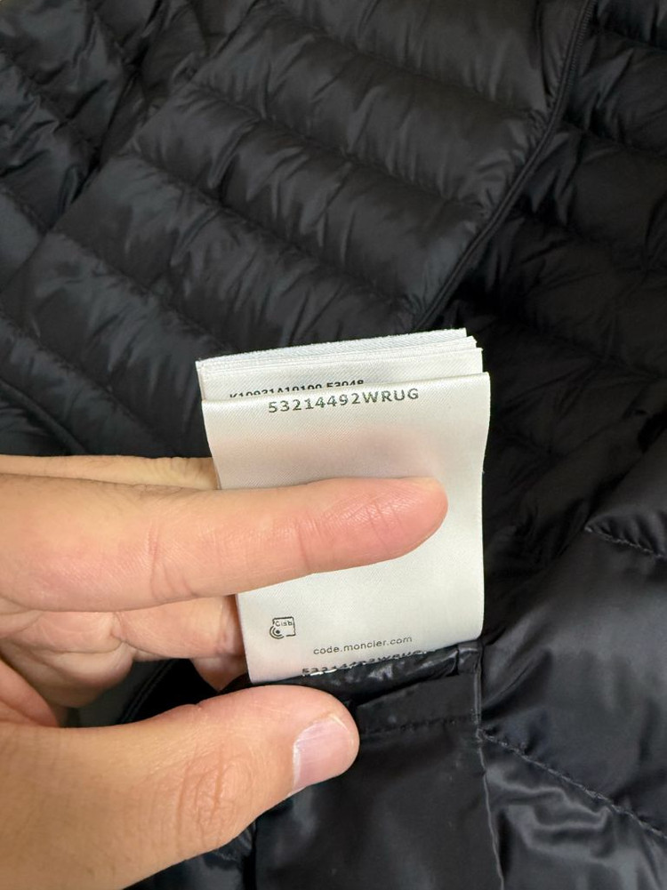 [1] 25 / 26 몽클레어 란스 Lans 패커블 숏패딩 경량패딩 블랙 이미지