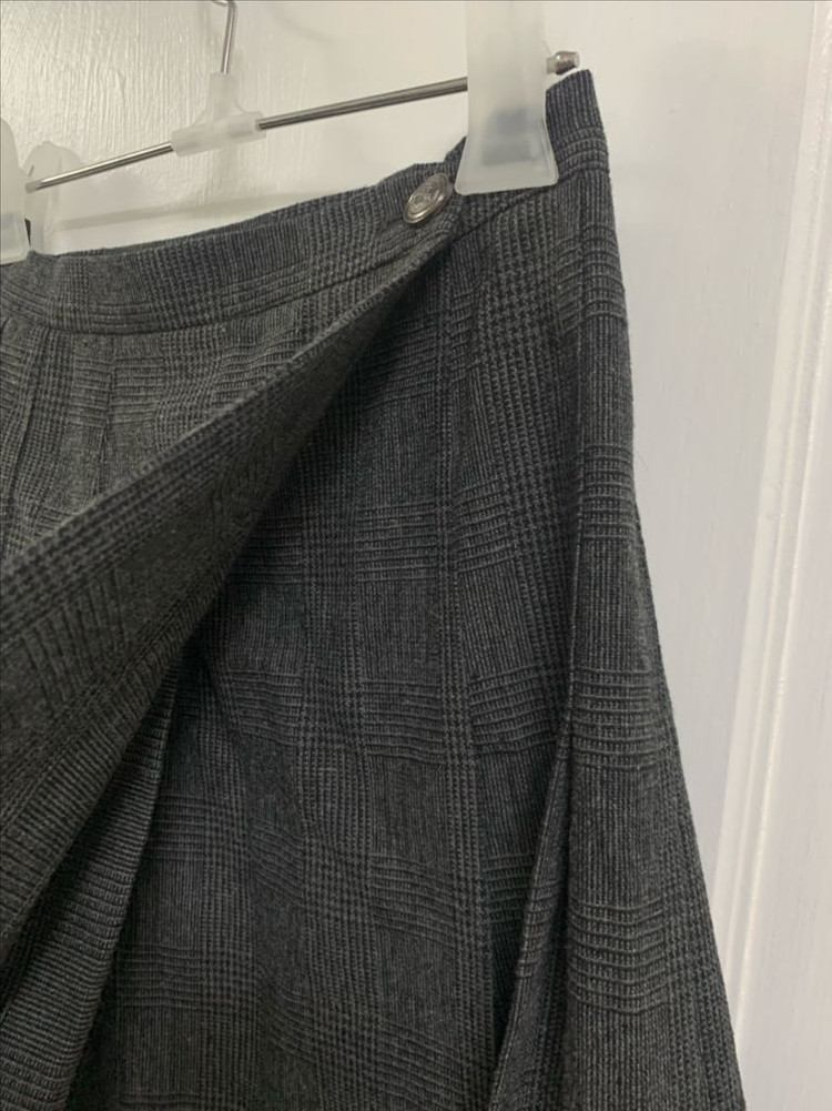 온스 ounce 플리츠 랩 스커트--1