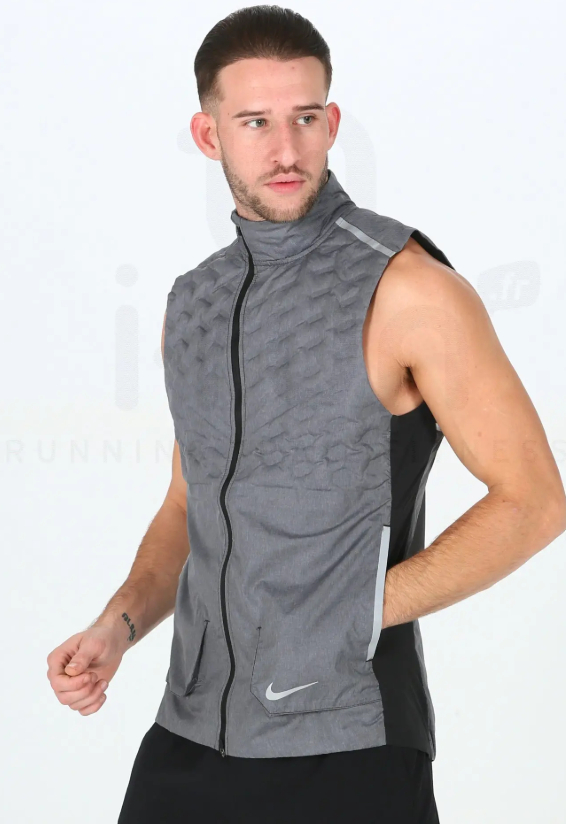 (골프.러닝)나이키 에어로로프트 러닝 베스트 그레이 M(100)--1