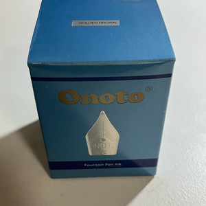 오노토 골든브라운 만년필 병 잉크 80ml