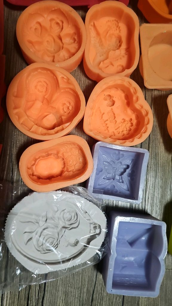 비누 석고 실리콘몰드 이미지