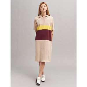 빈폴 레이디스 반팔 니트 원피스 90 이미지