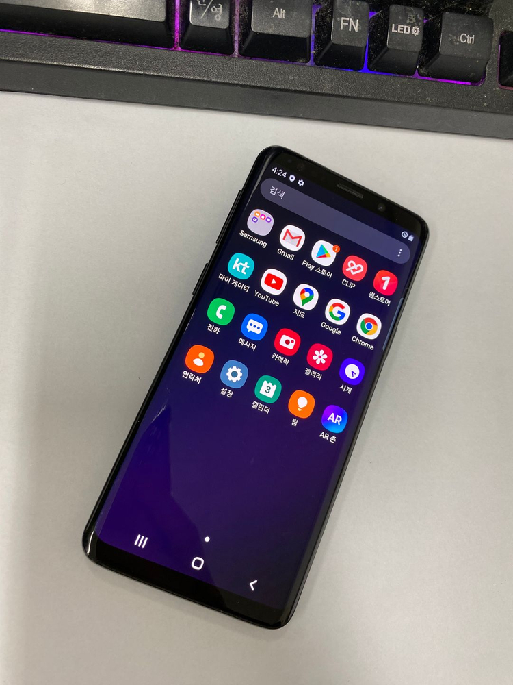갤럭시 S9 블랙 KT 무잔상 AA급 64GB 무잔상 서브폰 세컨폰 자녀폰 업무폰 209920 이미지