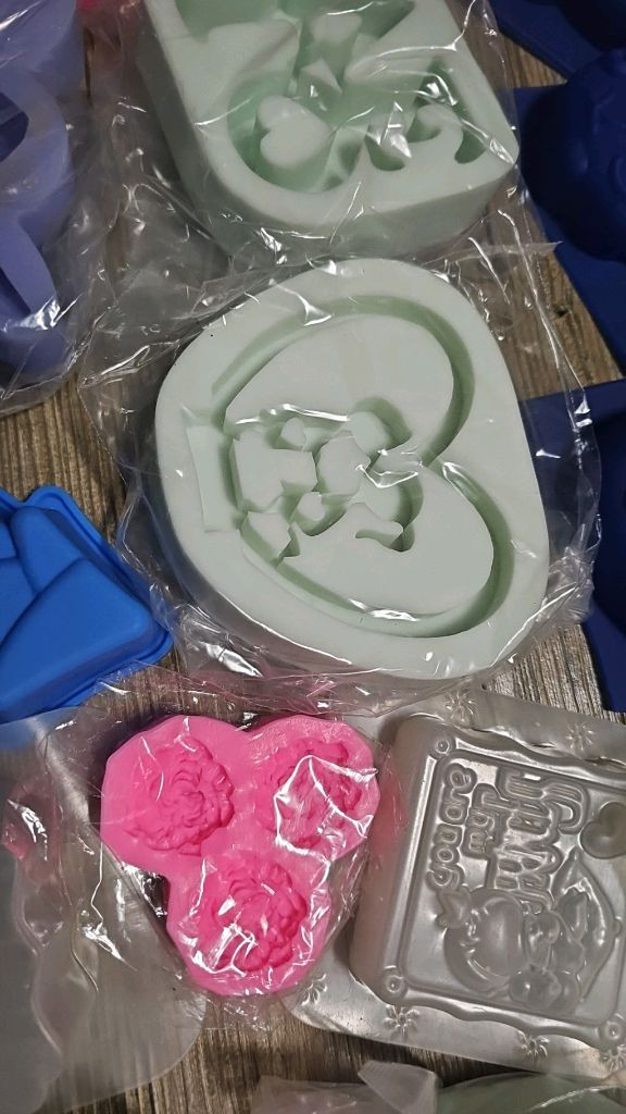 비누 석고 실리콘 몰드 이미지