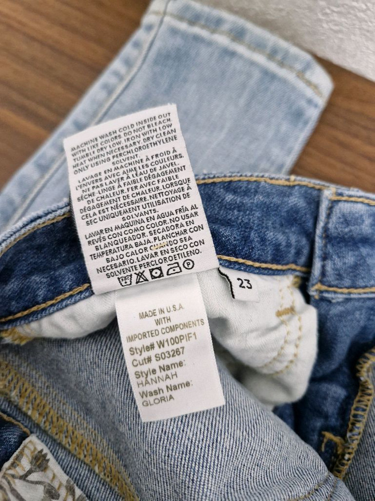 [23] SIWY 씨위 페인트 스플래터 스키니 데님--5