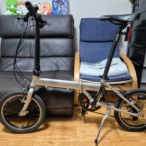 크리우스 쉐도우 V9 16인치 접이식 자전거 미니벨로 (티티카카 (다혼류