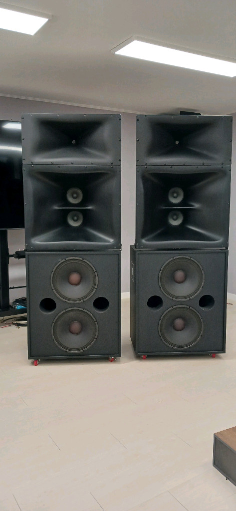 JBL 듀얼 15인치 3웨이 스피커 좌우 한세트 이미지