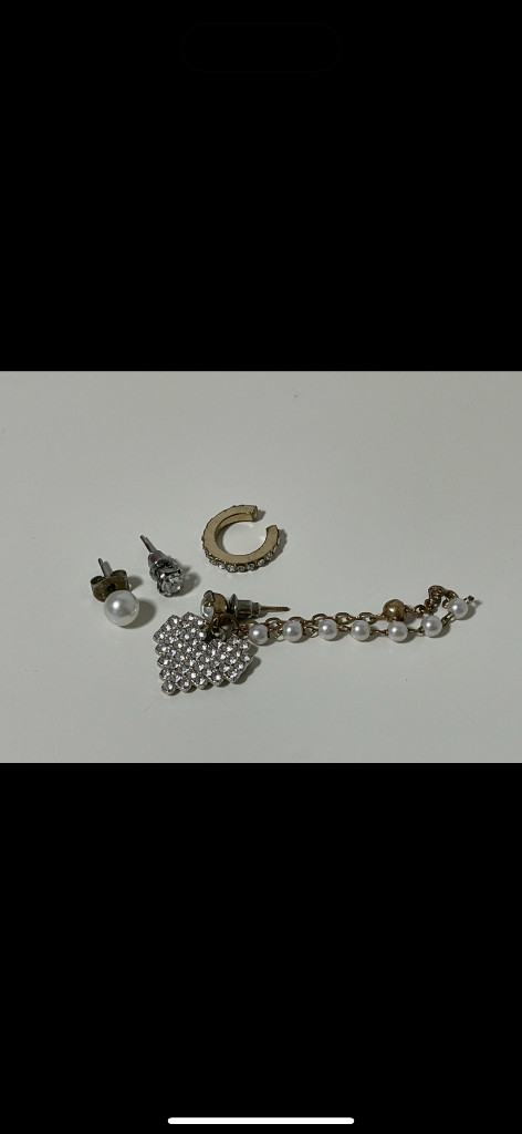 귀걸이 4종 세트--1