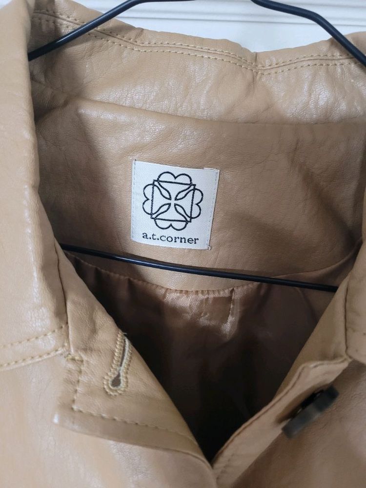 앳코너 비건 가죽자켓 만원--2