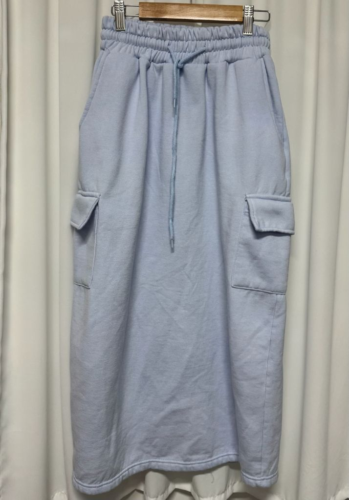 소라색 투피스 셋업 이미지