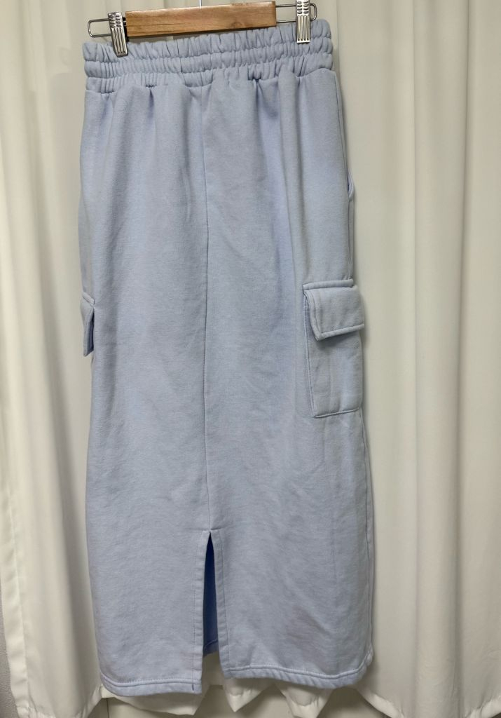 소라색 투피스 셋업 이미지