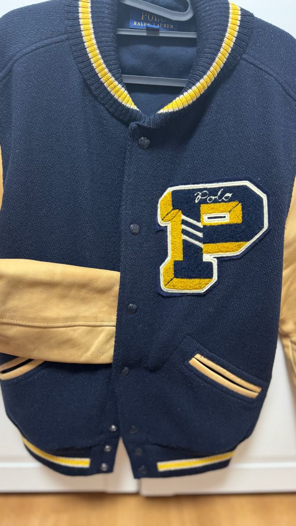 랄프로렌 레터맨 자켓 바시티 자켓 이미지