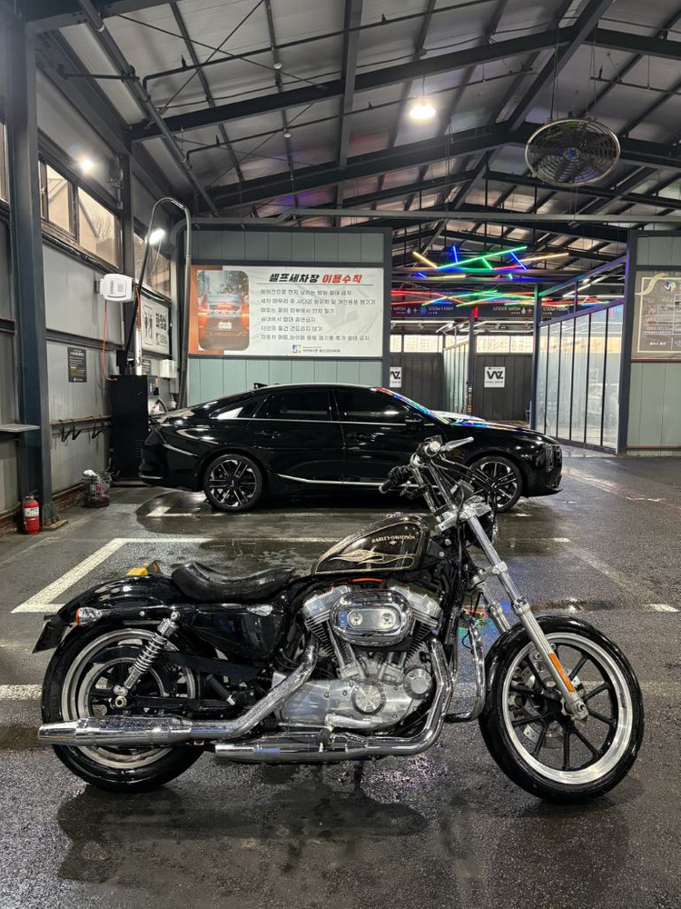 할리데이비슨 883 슈퍼로우 14년식 abs, 스마트키 이미지