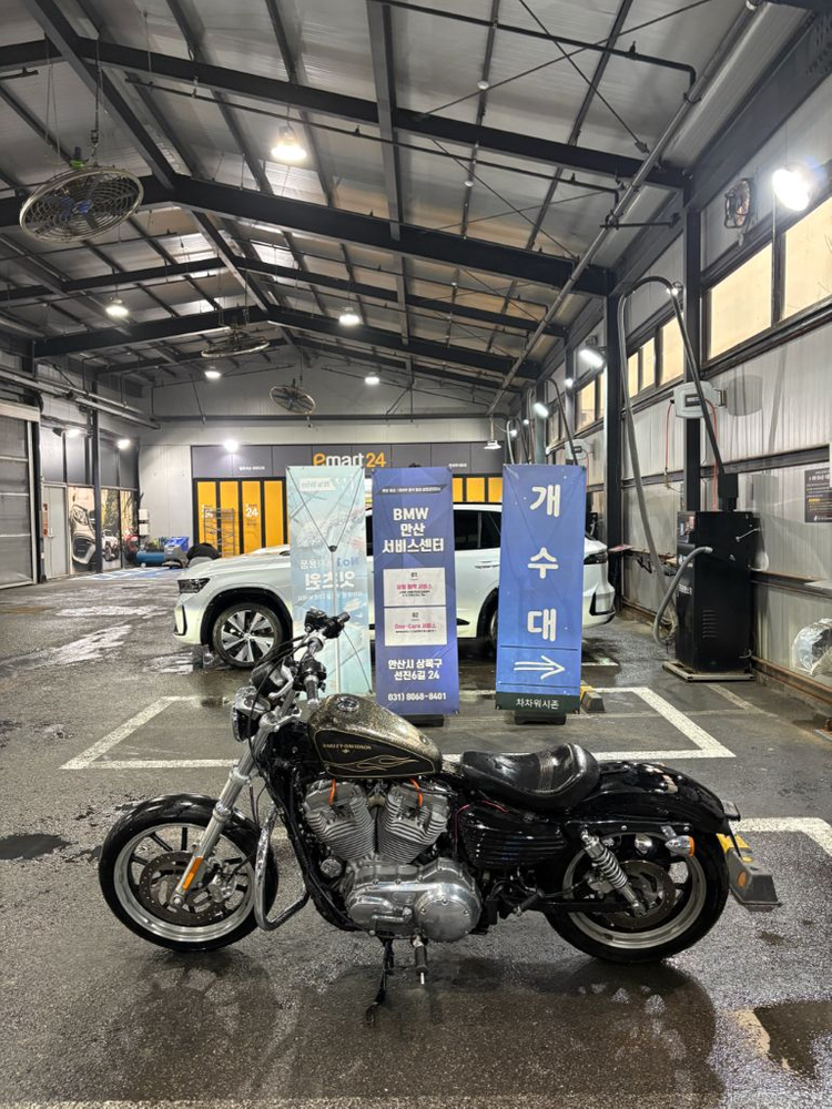 할리데이비슨 883 슈퍼로우 14년식 abs, 스마트키 이미지