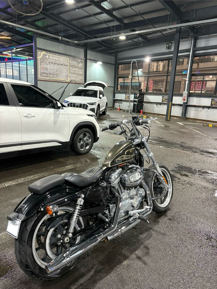 할리데이비슨 883 슈퍼로우 14년식 abs, 스마트키 이미지