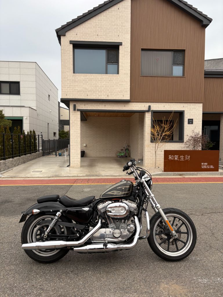 할리데이비슨 883 슈퍼로우 14년식 abs, 스마트키 이미지