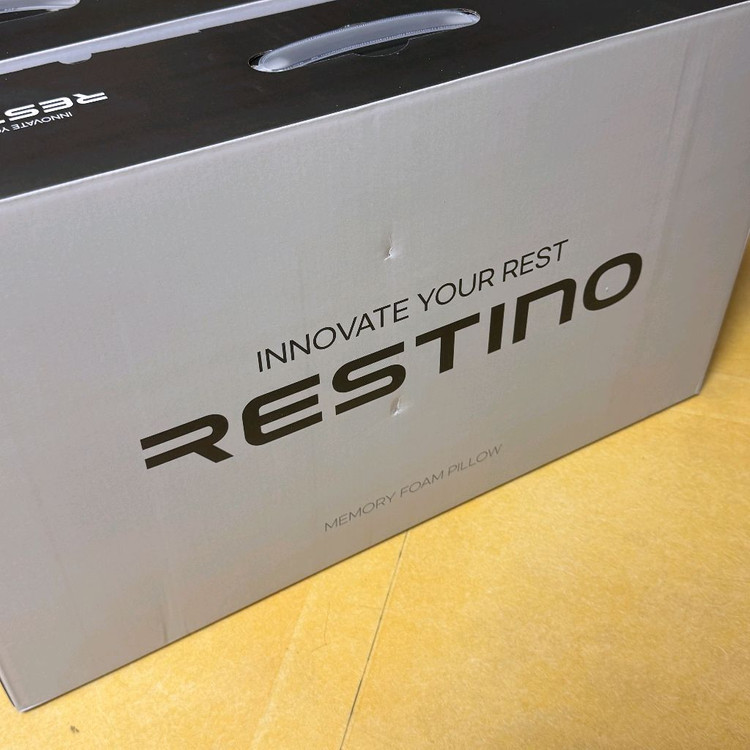 레스티노 프리미엄 텐셀 메모리폼 경추베개 미개봉 새상품 판매합니다.--3