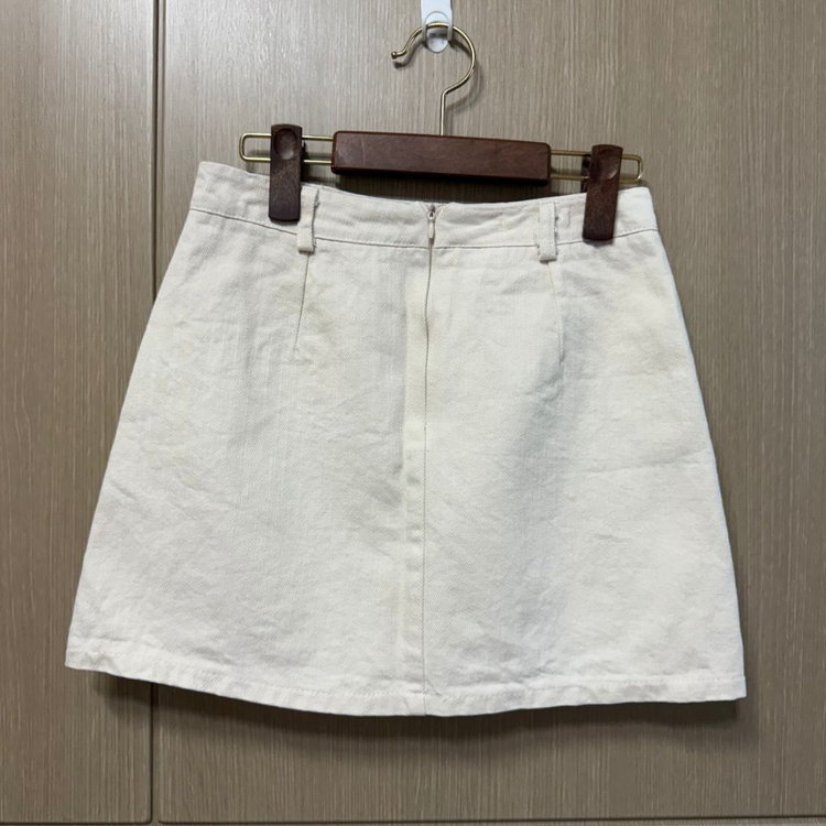 가을 a라인 포켓 면 미니스커트 치마 에이블리 이미지